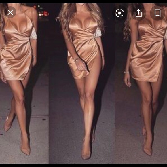 Gold Izzy Want my look dress - Picture 2 of 2